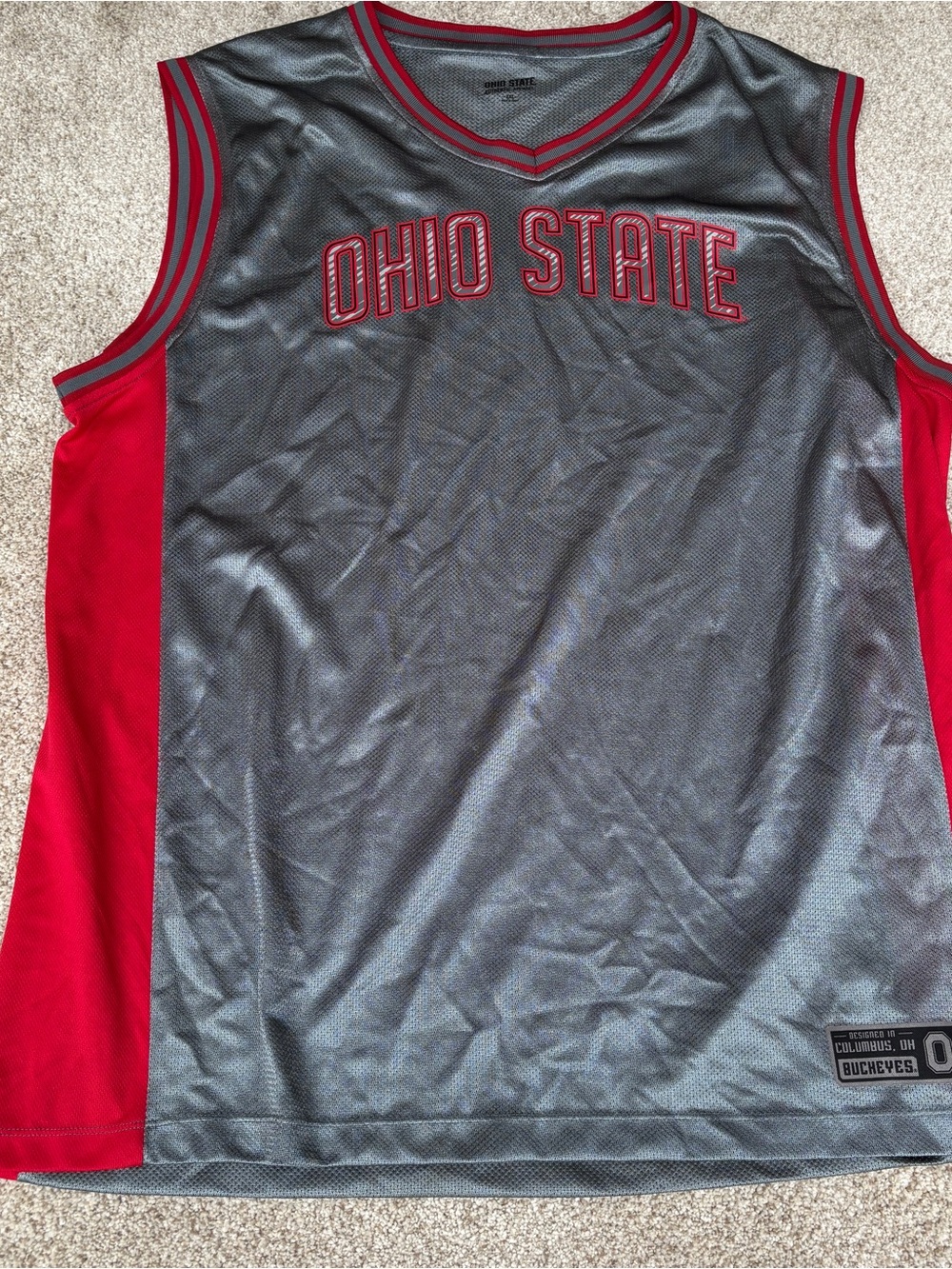 Ohio State Authentic Apparel Basketball Jersey Men's Size XXL